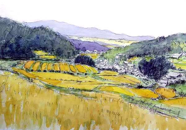 【山田かまち】直筆水彩画 「真作」1点 山田かまち】直筆水彩画 「真作」1点 山田かまち】直筆水彩画
